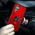 thumbnail image 6 of for Samsung A54 5G Case, Galaxy A54 5G Phone Case with HD Screen Protector, [Military Grade 16ft. Drop Tested] Ring Shockproof Protective Phone Case for Samsung Galaxy A54 5G,Red, 6 of 14