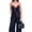 Black, variant on Women Satin Lace Camisole Top Sleeveless Spaghetti Strap Silk Lace Trim Top Black S