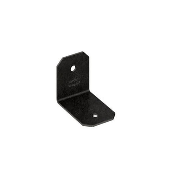 Simpson Strong Tie APVA21 Outdoor Accents Avant Collection ZMAX, Black Powder-Coated 90 Angle for 2X, 90-Pack
