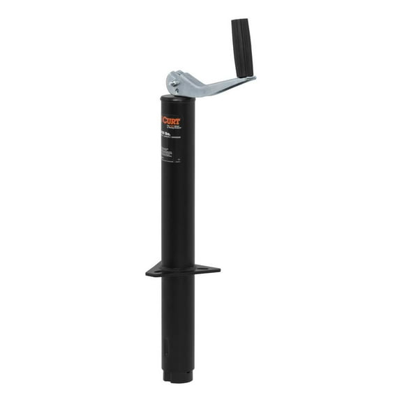 CURT 28200 A-Frame Trailer Jack, 2,000 lbs, 14-1/4 Inches Vertical Travel