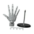 thumbnail image 3 of jifeng Flexible Hand Model Crafts Joints Moveable for Painting Displaying Sketching Gray, 3 of 9