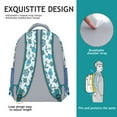 thumbnail image 5 of Tropical Themed Ergonomic Backpack for Students - Waterproof, Lightweight & Comfortable for School or Travel, 5 of 5