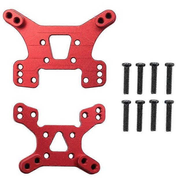 144001 part Front And Rear Shock Tower Board Set Replacement Accessories Parts for 144001 1/14 4WD RC Ca
