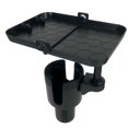 thumbnail image 1 of Car Tray Cup Holder Rotatable 1/2 Drink Holder Mobile Phone Storage Rack Car Cup Holder with Tray, 1 of 8