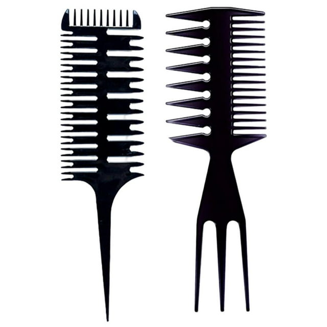 lionlar Professional Styling Comb Set Heat-Resistant Paddle Detangle Combs Salon Barbers bone comb