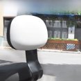 thumbnail image 1 of Universal Electric Bike Rear Seat Backrest with Water Bottle Holder - Durable, Easy Installation, Stylish White Design for Ebikes, Scooters, and Models Like Xiaojinguo (Compatible with Tailg, Yadea,, 1 of 6