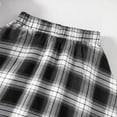 thumbnail image 6 of Gaexia Toddler Fall Outfits For Girls ,Girls Spring Outfits Long Sleeve Letter Print Pullover Hoodie Plaid Pleated Skirt Set Casual Two Piece Tween Clothes,8 Years, 6 of 7