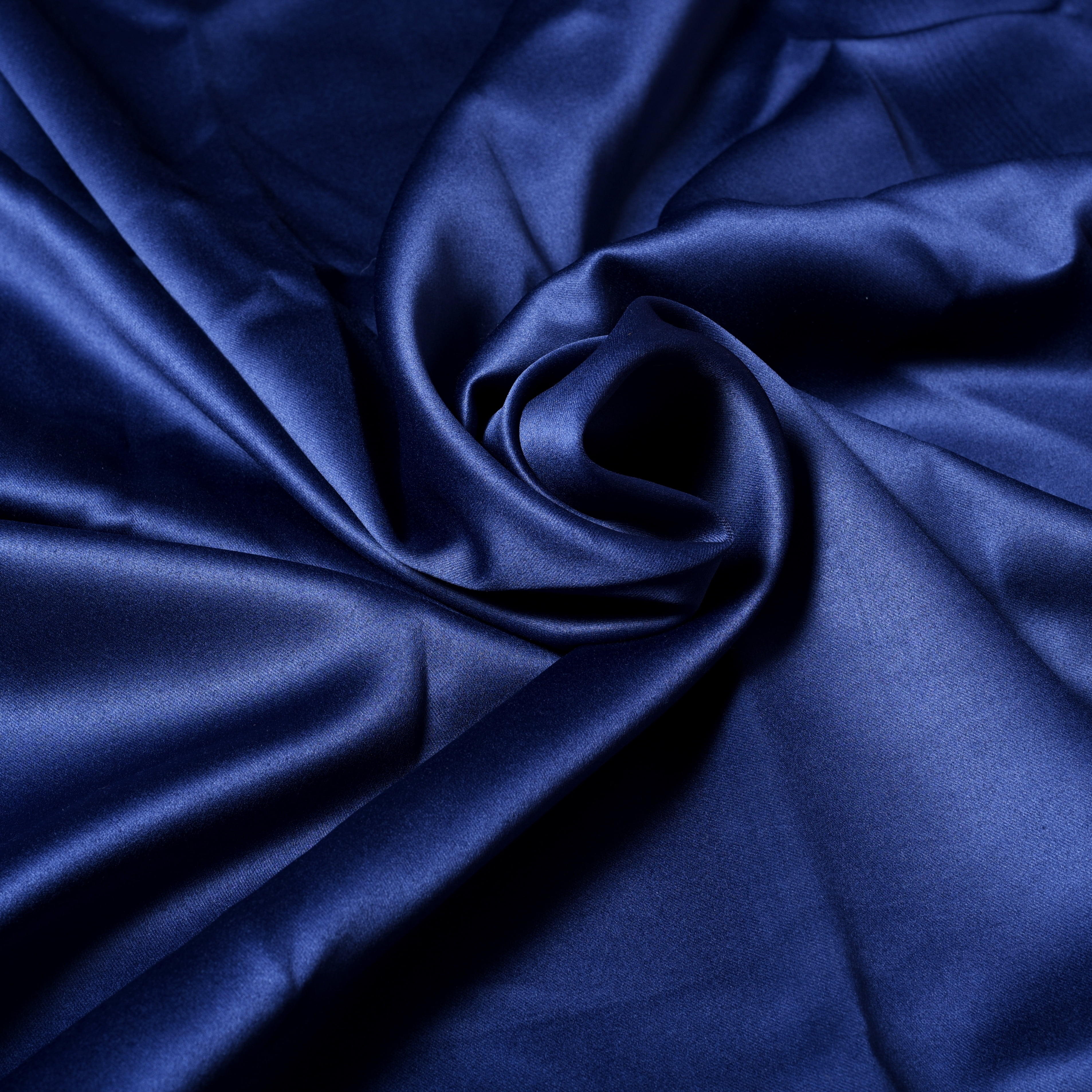 Triangle Weavers Window Blackout Curtains 100% Polyester, Set Of 2, Royal Blue color, 42"W x 63"L