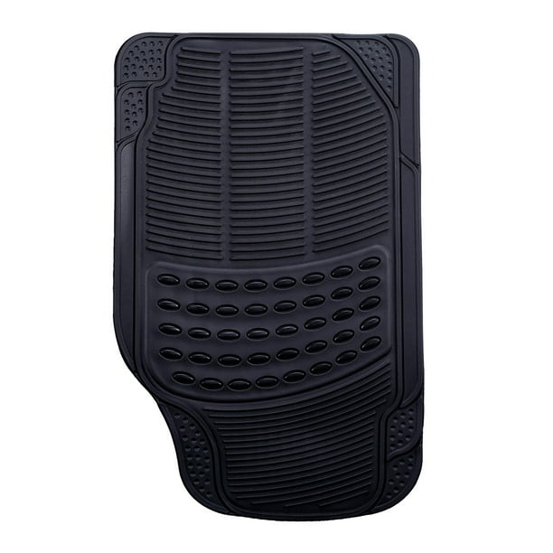 A American World Accesories Tapete Proteck 4 Piezas PVC Uso Rudo Negro