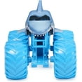 thumbnail image 3 of Monster Jam 2022 Spin Master 1:64 Diecast Truck with Bonus Accessory: Hyper Fueled Megalodon, 3 of 5