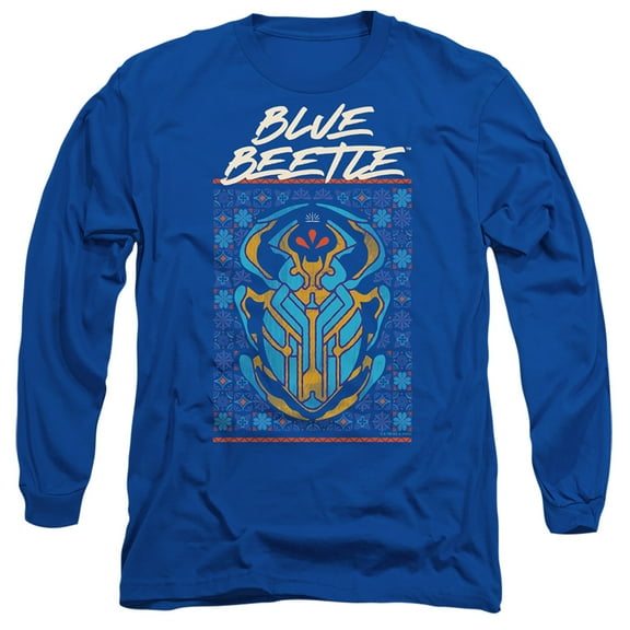 Blue Beetle (2023) Stylized Scarab Unisex Adult Long-Sleeve T Shirt
