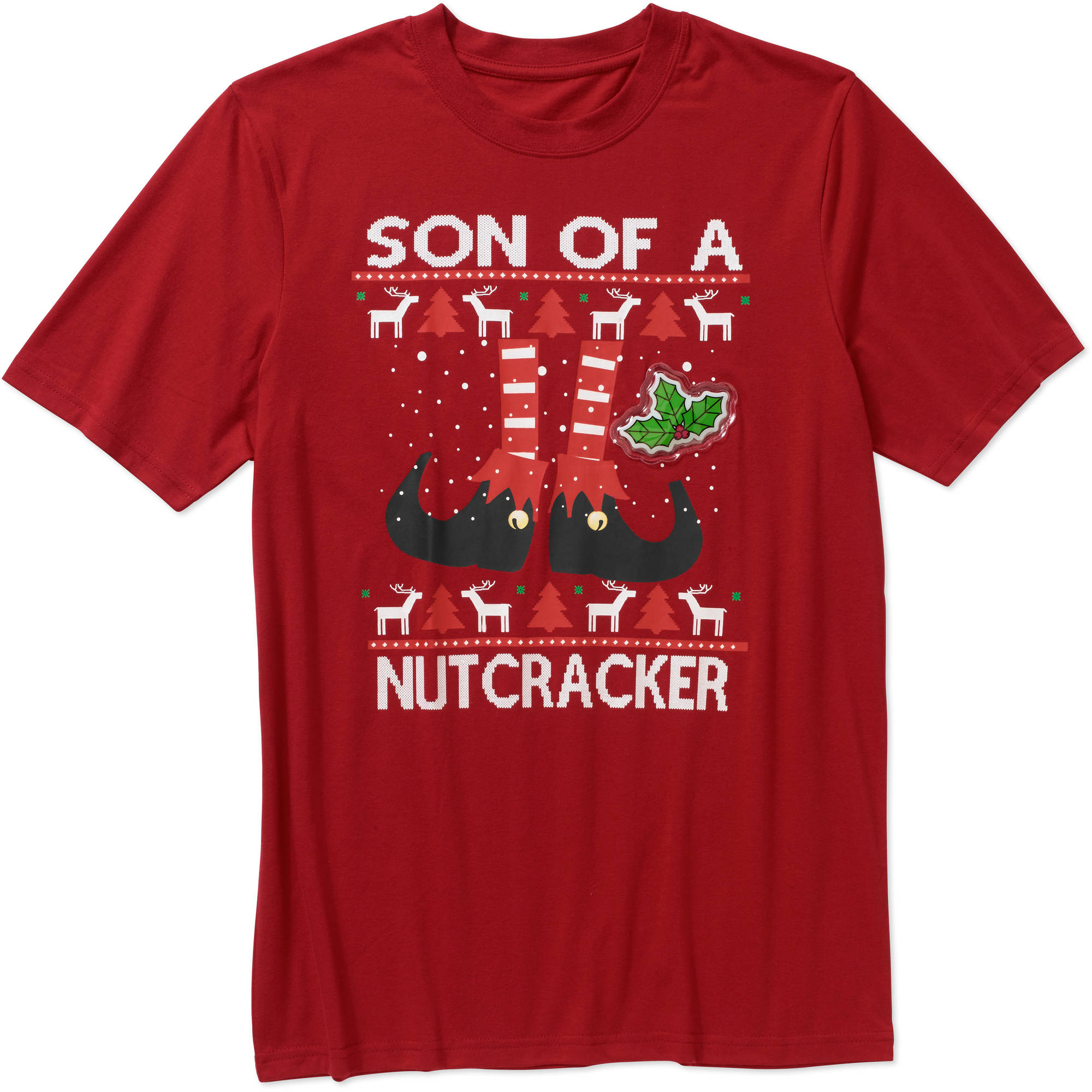 Son of a Nutcracker Light Up Men\u002639;s Christmas Graphic Tee Walmart.com Son of a Nutcracker Light Up Men\u002639;s Christmas Graphic Tee Walmart.com