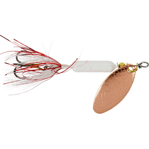 Yakima Bait Worden's Original Rooster Tail, Inline Spinnerbait Fishing Lure, Copper Tinsel, 1/8 oz.