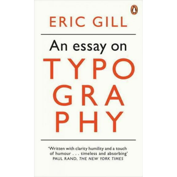 An Essay on Typography
