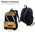 thumbnail image 4 of Yuyamidu School Bus Print Backpack and Lunch Box for Boys 5-7 Yellow Bookbag for Girls 3rd Grade Elementary School Bag and Lunch Bag Pencil Case Water Bottle Pouch 4 in 1 Kids Book Bags Set, 4 of 7
