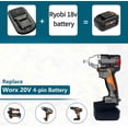 thumbnail image 2 of Adapter for Ryobi 18V Li-ion Battery Converted To for Worx Orange 4Pin Battery Power Tools Use WA3553 WA3563, 2 of 7