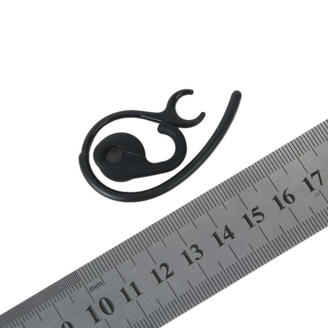 5 Piezas de Gancho para La Oreja Impermeable Ear Gel Earbuds para Auriculares Black , Los 5x2.5cm