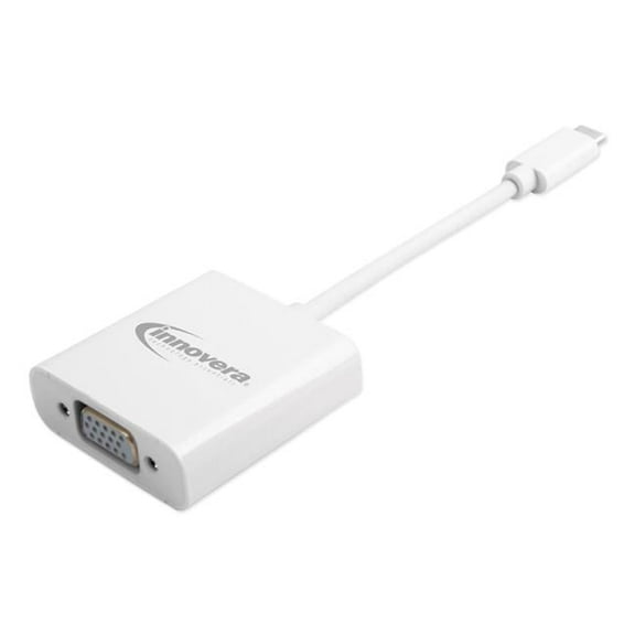 5 in. 3.0 USB Type-C VGA Multiport Adapter, White
