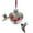 B, variant on PRETXORVE Bird Feeder, Hanging Hummingbird Feeder Three Flower Bottle Bird Feeder Flower Bird Feeder Hummingbird Water Feeder