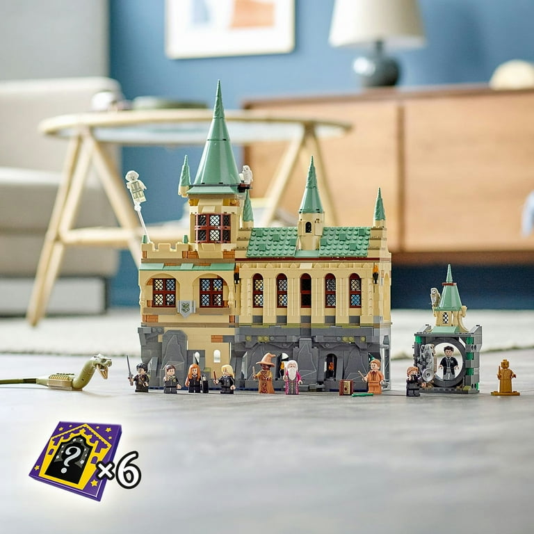 LEGO Harry Potter Hogwarts Chamber of Secrets Great Hall Battle 20th Anniversary Castle Model 76389 Walmart