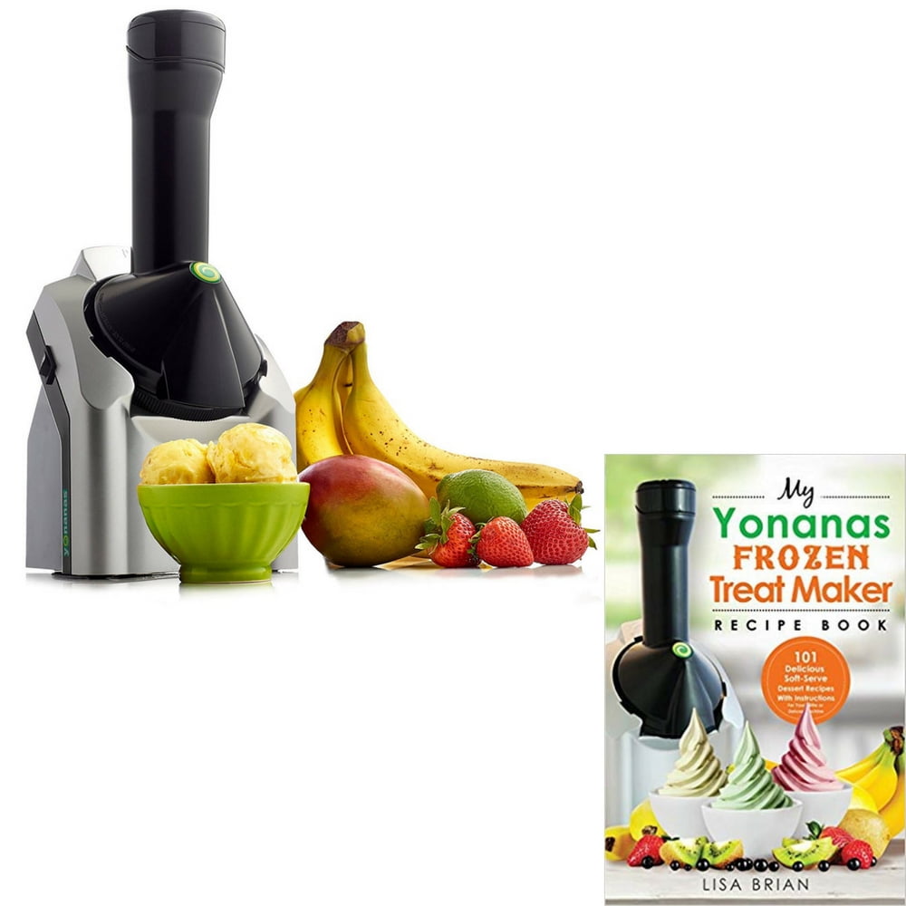 Yonanas Bundle Set - Dessert Fruit Soft Serve Maker & Yonanas Recipe