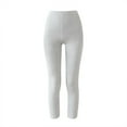 thumbnail image 3 of Tummy Control Slim Leg Pants for Women High Stretch Everyday Ankle Length Bottoms, 3 of 7