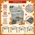 thumbnail image 2 of Table Runner 90 Inches Long, Sage Green Pumpkin Fall Decorative Table Runner for Party Wedding Home Decor, Vintage Autumn Botanical Thanksgiving Dresser Scarves for Bedroom Kitchen Decor 13x90 Inch, 2 of 2