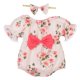 thumbnail image 1 of Gibobby Ropa Para Bebe de verano Triángulo Bebé Mono Bebé Salir Escalada Ropa Pequeña Flor Princesa Falda Casual(Rosa, 12-18 Meses), 1 of 5