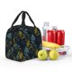 thumbnail image 5 of Fotbe Sunflowers Bolsa Térmica con Estampado y Forro de Aluminio Grueso Bolsa de Almuerzo con Bolsillo Frontal para Hombres y Mujeres, Ideal para Trabajo, Escuela, 5 of 8