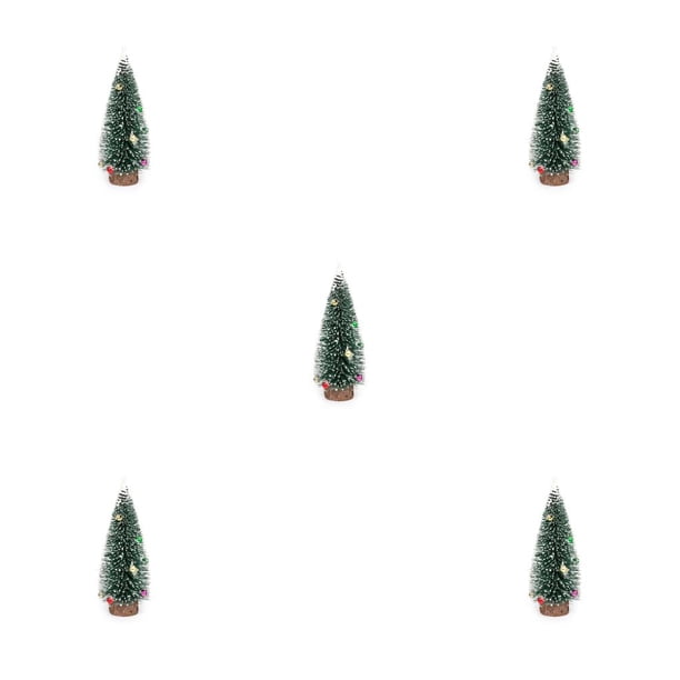 Árbol de Navidad artificial sweethay 25cm decoración de Navidad plástico reutilizable