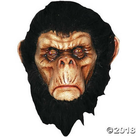 Morris Costumes Bad Brown Chimp Latex Mask
