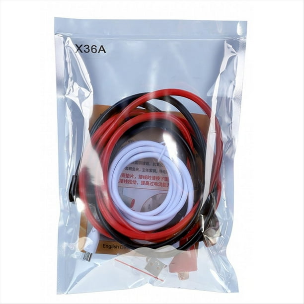 Conector RD X36A 36A A Cable de Prueba de Pinza de Cocodrilo y Cable de Comunicación de Tipo Mini para Salida RD6024 RD6030