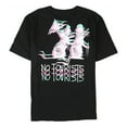 thumbnail image 2 of Elevenparis Mens No Tourists Graphic T-Shirt, Black, Medium, 2 of 2