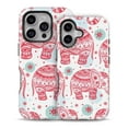 thumbnail image 2 of DesignSkinz Scratch-Resistant Hard Slim Case Compatible with iPhone 13 Pro (Compatible with MagSafe) - Sacred Red Elephant and Polkadots, 2 of 9