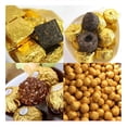 thumbnail image 2 of FELTECHELECTR 500 envoltorios de caramelos: láminas de aluminio de 12 x 12 cm para chocolate y dulces, precortadas para envolver alimentos y fiestas., 2 of 3