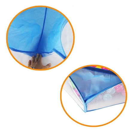 OATIPHO 1Pc Blue Playpen Ball Pool Tent Ocean Ball Fence Foldable Design