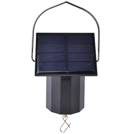 Solar Motor With Hook Solar Powered Wind Spinner Motor No Batteries Required Eco-friendly Wind Chimes Ornament Hanging Rotating Motor for Outdoor Garden Patio Lawn