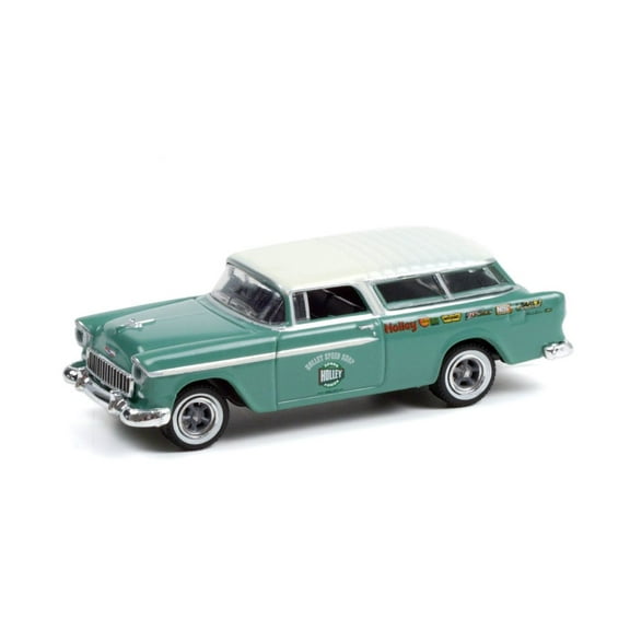 1955 Chevy Nomad, Green - Greenlight 36040A/48 - 1/64 scale Diecast Model Toy Car