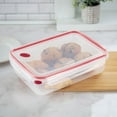 thumbnail image 4 of Sterilite 16 Cup Rectangle UltraSeal Food Storage Container, Red (16-Pack), 4 of 11