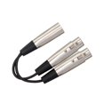 thumbnail image 2 of Cable en Y Hosa YXF-101.5 XLR macho a doble XLR hembra de 45 cm, 2 of 6