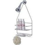Rocky Mountain Goods Shower Caddy - Rust proof high grade steel - Designated tiered shelves for shampoo / soap - Razor hangers - Includes secure suction cup (Chrome)