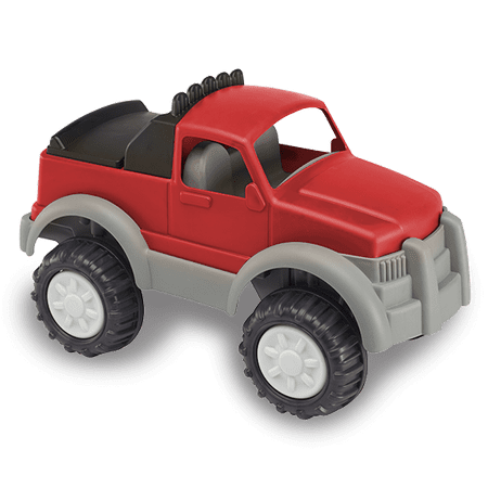 Photo 1 of American Plastic Toys Gigantic Pick Up Truck, Red