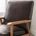 thumbnail image 7 of Uspridefurniture Losurdo 25.4'' Wide Tufted Accent Chair -Brown, 7 of 7
