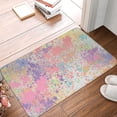 thumbnail image 2 of Welcome Door Mats Abstract Pastel Rugs Rug Carpets Bathroom Decorations for Kitchen Bedroom Indoor Floor Greeting Front Porch Rugs Indoor Outdoor Door Mats Entrance Patio Carpet Decor 17x30 inch, 2 of 6