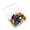 Mixed colors, variant on Ywmsfl Set of 100 Colorful Flag Shaped Push Pins Set Assorted Color Thumbtacks For Wall Maps Cork Boards And Offices Displays