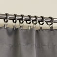 thumbnail image 5 of Lumino 1" Plated Pewter Curtain Clip Rings (7 pack), 5 of 5