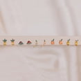 thumbnail image 4 of Pendientes de estilo lindo con forma de fruta tropical, pendientes de circonita con incrustaciones de diamantes para mujer, joyería de plata 925 con pasador en vivo, 4 of 6