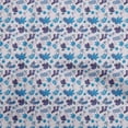 thumbnail image 1 of oneOone Cotton Silk Light Purple Fabric Autumn Fabric For Sewing Printed Craft Fabric By The Yard 42 Inch Wide, 1 of 4