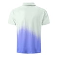 thumbnail image 5 of DayScoop Plus Size T-Shirt for Men Fashion TShirt Summer Casual Print Short Sleeved Half Button Turndown Collar Breathable Oversize Tops Tees, 5 of 5