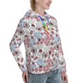thumbnail image 6 of Sigee Abstract Floral for Women's Pullover Hoodie Sweatshirts Adult Casual Long Sleeve Sweatshirts ,Sizes S-2XL-Medium, 6 of 7